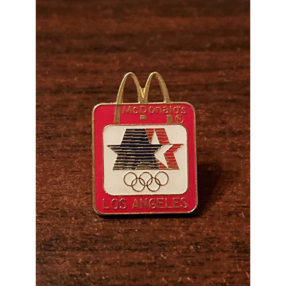 1984 Los Angeles Olympics Team USA McDonald’s Lapel Hat Pin